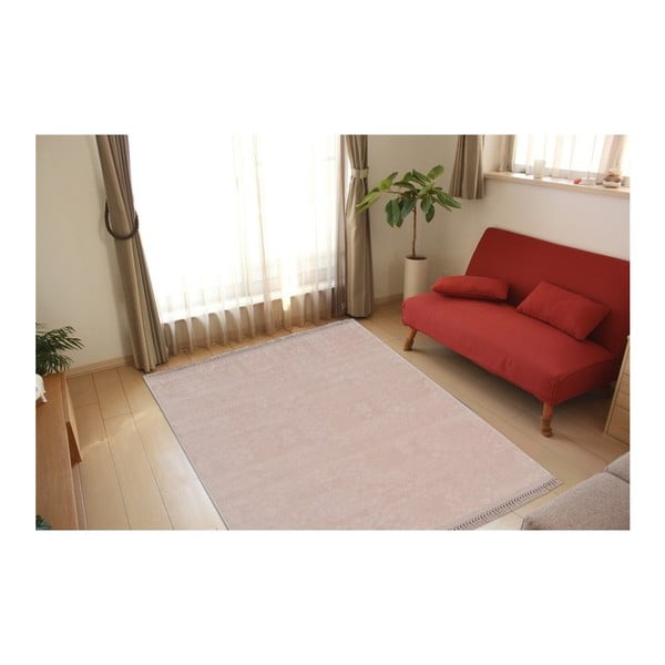 Ružový koberec Armada Sude, 150 × 80 cm