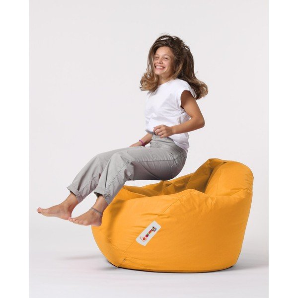 Žltý záhradný sedací vak Premium XXL – Floriane Garden-image-2