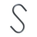 Závesný oceľový háčik v striebornej farbe S-Hook – LIND DNA