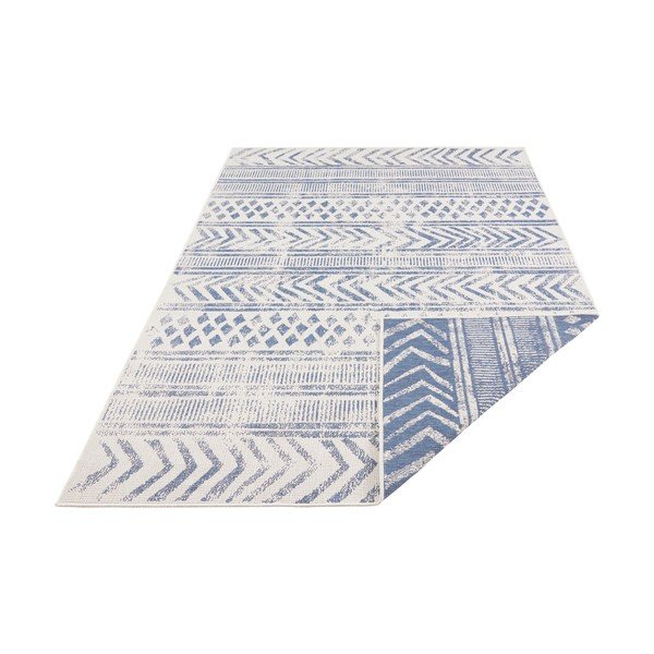 Modro-krémový vonkajší koberec NORTHRUGS Biri, 200 x 290 cm-image-4
