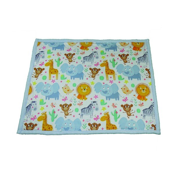 Svetlomodrá detská deka 80x100 cm – OYO kids-image-1