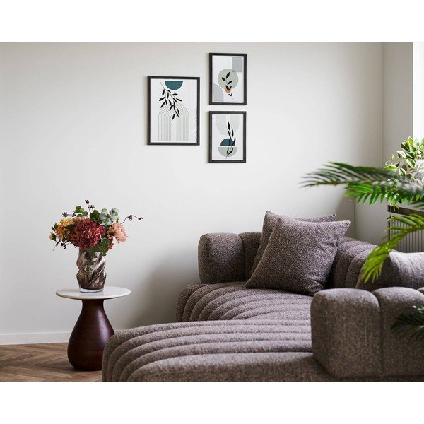 Čierne rámčeky v súprave 3 ks na stenu 30x40 cm Aspen – House Nordic-image-1