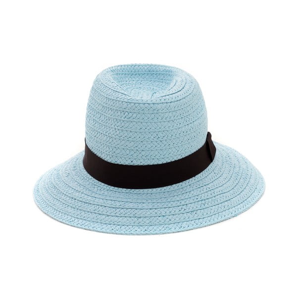 Slamený klobúk BLE by Inart Blue Brown
