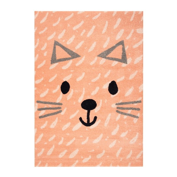 Detský koberec s motívom mačky Hanse Home, 170 × 120 cm