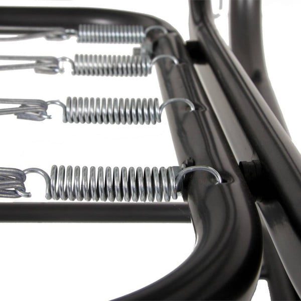 Čierna kovová záhradná hojdačka Celebs - Dajar-image-2