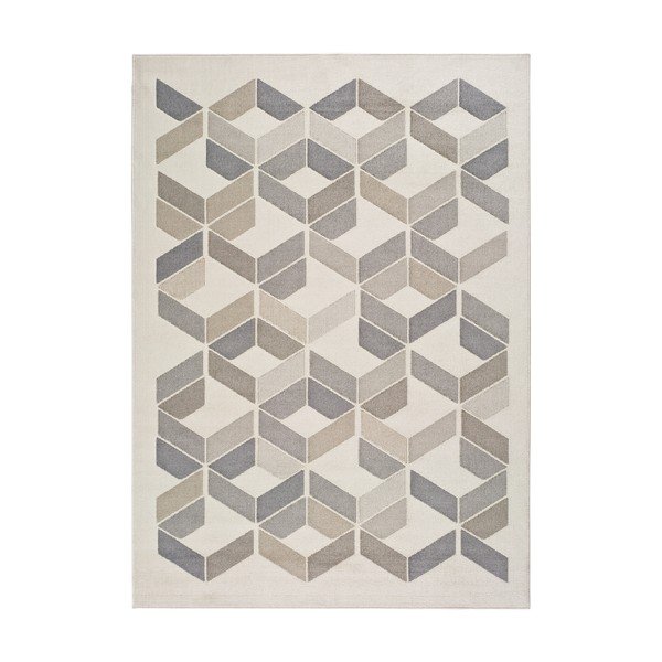 Sivý koberec Universal Kerala Cusmo Grey, 80 x 150 cm
