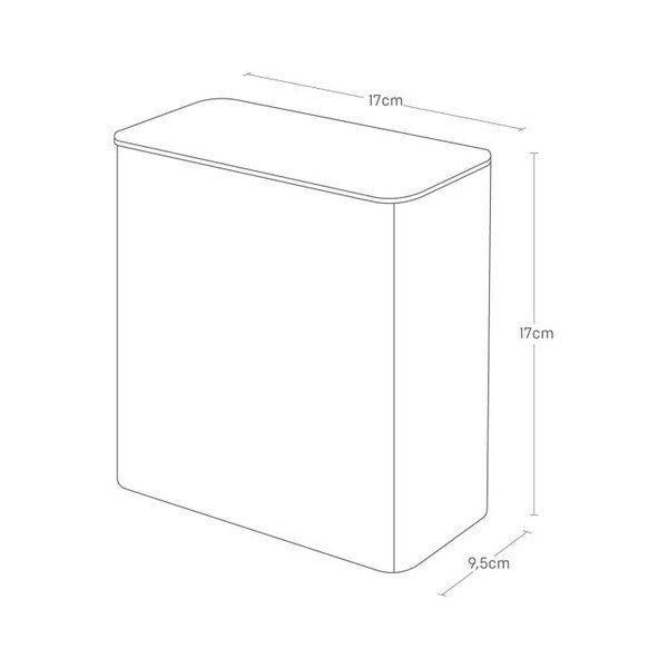 Dóza na prací prášok Tower – YAMAZAKI-image-4