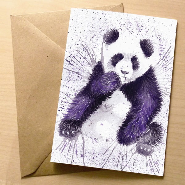 Prianie Wraptious Splatter Panda