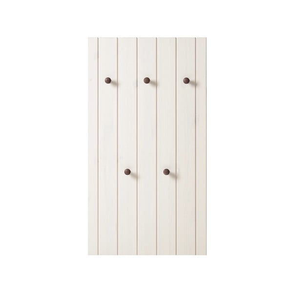 Biela predsieňová zostava z borovicového dreva 55x100x2 cm Anita – Støraa
