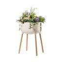 Plastová samozavlažovacia pestovateľská nádoba Urbalive – Plastia