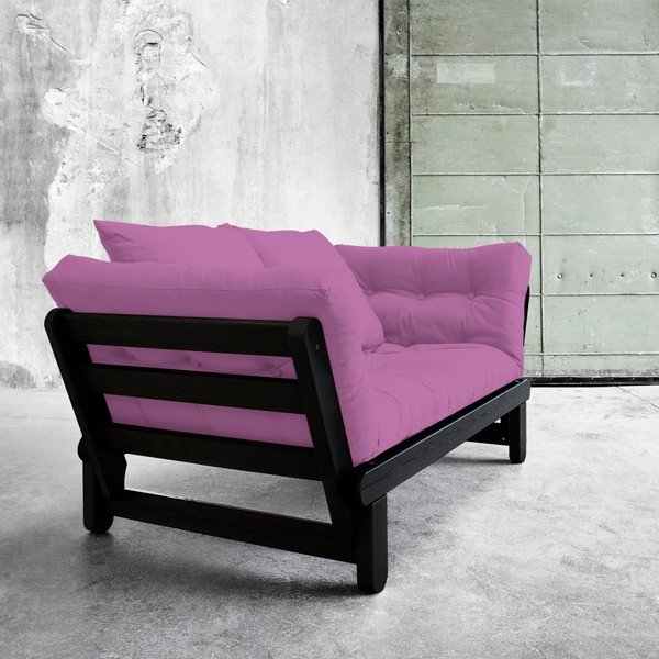 Variabilná pohovka Karup Beat Black/Taffy Pink-image-1