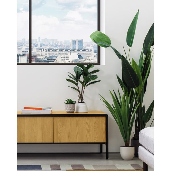 Umelý fikus (výška  60 cm) Lyrata – Kave Home-image-3