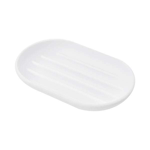 Biela plastová nádoba na mydlo Touch – Umbra-image-3