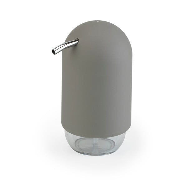 Sivý plastový dávkovač mydla 230 ml Touch – Umbra