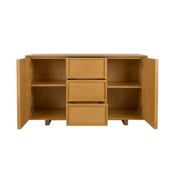 Komoda z jaseňového dreva v prírodnej farbe 120x70x45 cm Raster – Zuiver-image-4