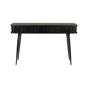 Čierny konzolový stôl Zuiver Barbier, dĺžka 120 cm
