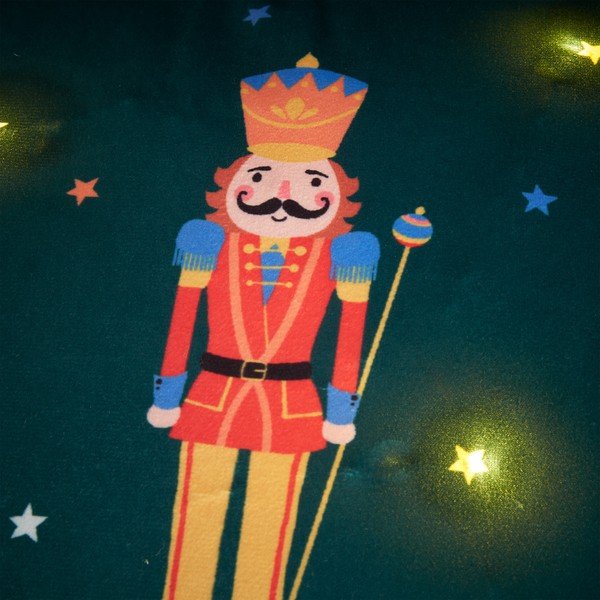 Dekoračný vankúš s vianočným motívom 45x45 cm Nutcracker - Catherine Lansfield-image-4