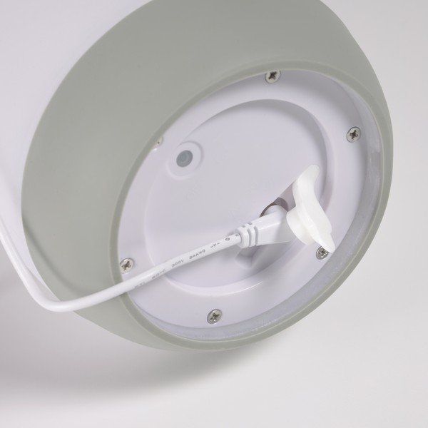 Bielo-sivá vonkajšia lampa Kave Home Dianela-image-4