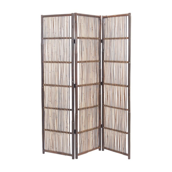 Hnedý ratanový paraván Hermien – Light & Living-image-2