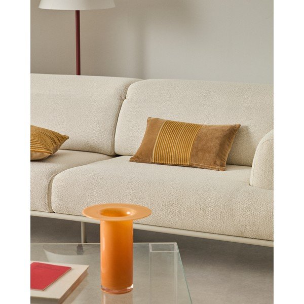 Zamatová obliečka na vankúš 30x50 cm Summit – Kave Home-image-3