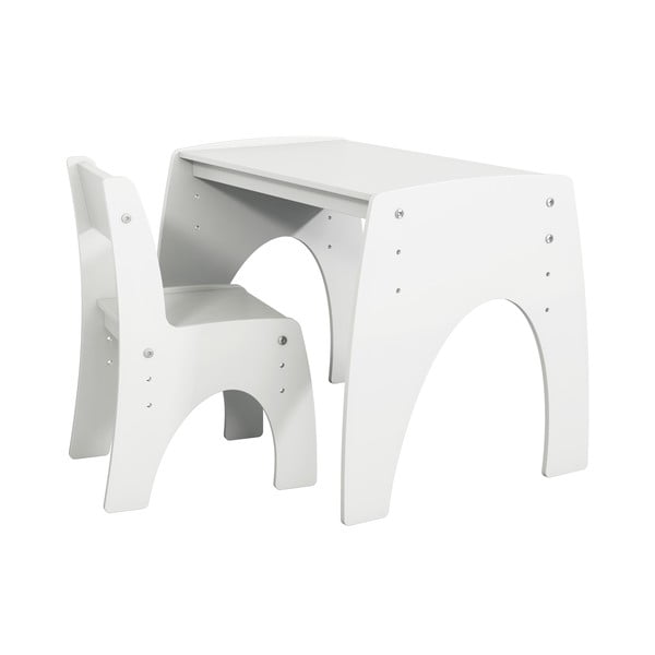 Biela detská stolička Klips – Pinio-image-3