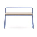 Modrá/v prírodnej farbe lavica Tinn – Kave Home