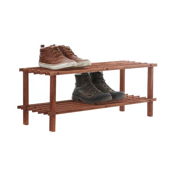 Skrinka na topánky z cédrového dreva v prírodnej farbe 74x30x26 cm Parker – Premier Housewares-image-4