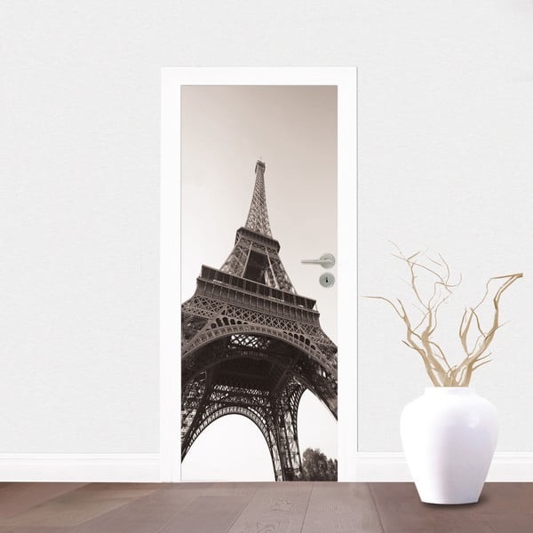 Samolepka na dvere Eiffelovka