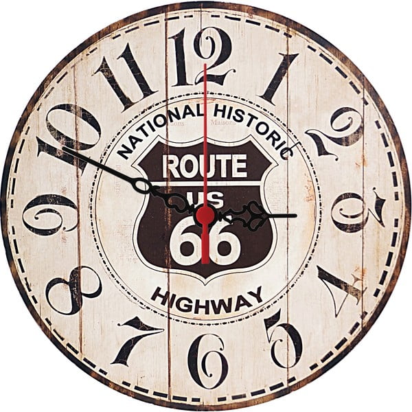 Nástenné hodiny Historic Highway, 30 cm