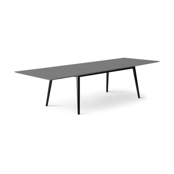 Čierno-antracitový rozkladací jedálenský stôl 100x210 cm Meza – Hammel Furniture-image-1