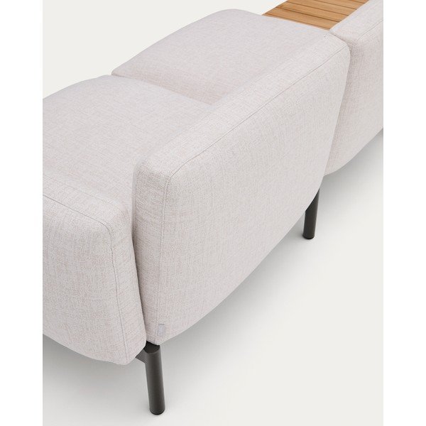 Béžová čalúnená záhradná pohovka Sorells – Kave Home-image-4