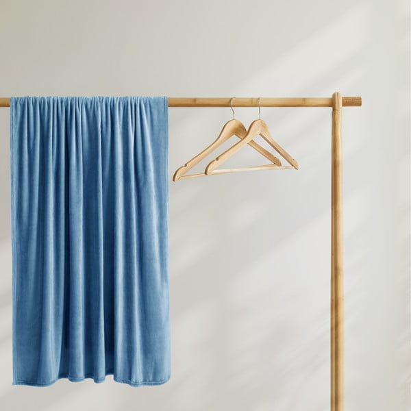 Tmavomodrá deka z mikrovlákna DecoKing Mic, 160 x 210 cm-image-4