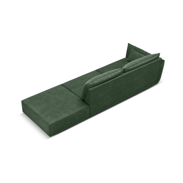 Tmavozelená leňoška (ľavý roh) Vanda – Mazzini Sofas-image-3