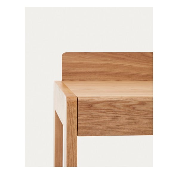 Pracovný stôl s doskou v dekore jaseňového dreva 60x120 cm Arandu – Kave Home-image-4