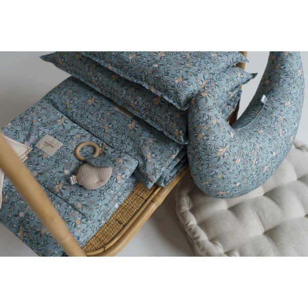 Modrý dojčiaci vankúš Apricot - Malomi Kids-image-4