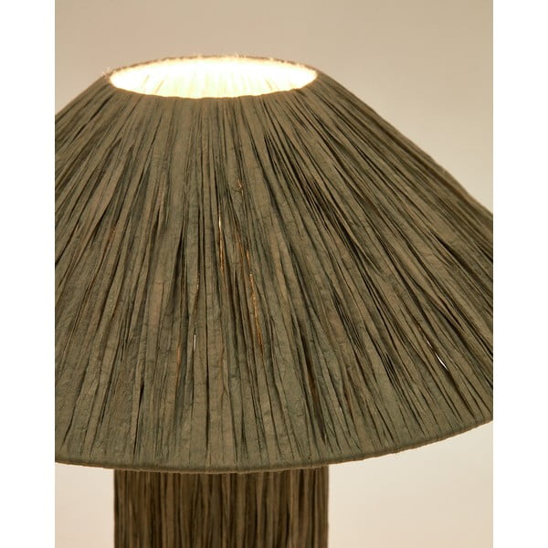 Kaki stolová lampa (výška 41 cm) Samse – Kave Home-image-4