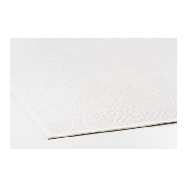 Biely vzorovaný obojstranný koberec Narma Kalana, 140 × 200 cm-image-3