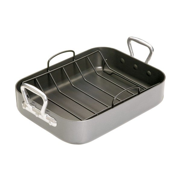 Nepriľnavý pekáč s mriežkou Kitchen Craft Master Class, 40x28 cm