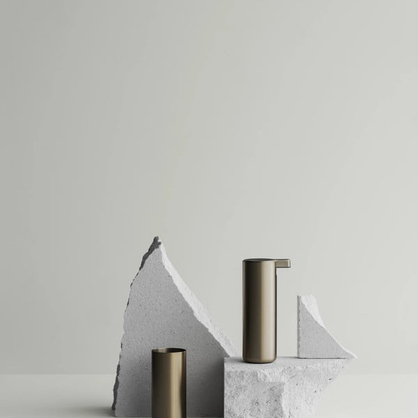 Téglik na zubné kefky z nerezovej ocele v bronzovej farbe MODO – Blomus-image-1