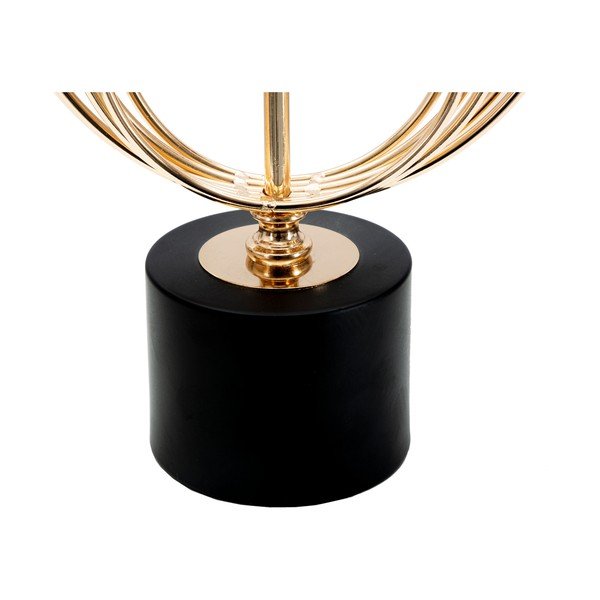 Čierna stolová lampa Mauro Ferretti Circly, výška 65 cm-image-4