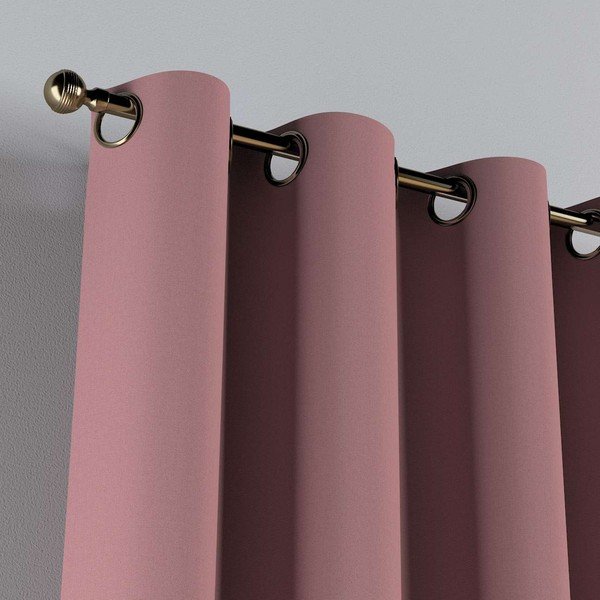 Ružový záves 260x130 cm Cotton Story - Yellow Tipi-image-3