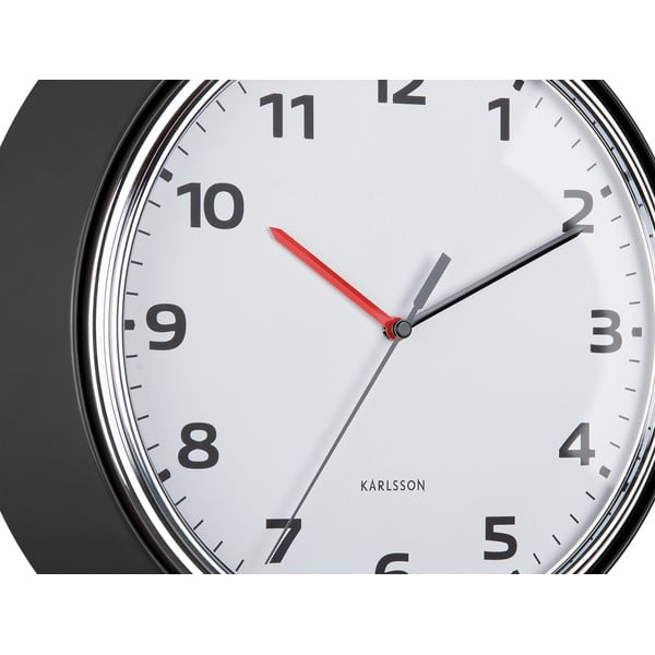 Nástenné hodiny ø 34 cm Modern Retro – Karlsson-image-4