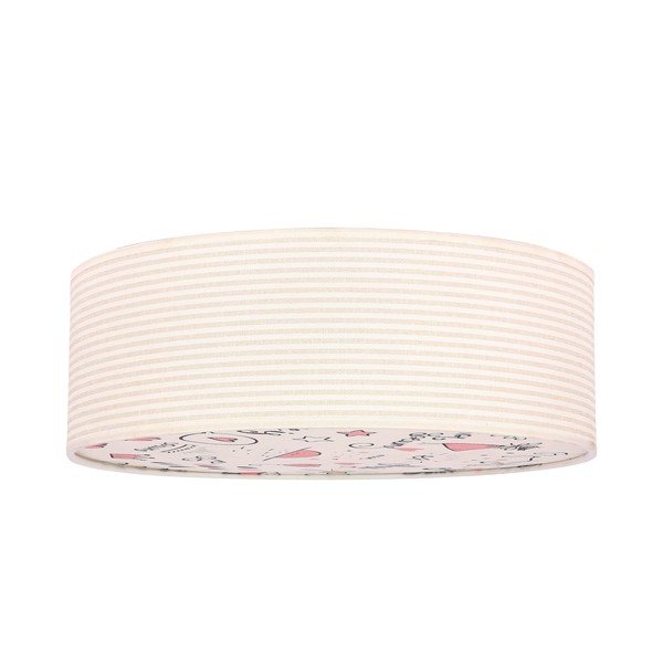 Detské stropné svietidlo s textilným tienidlom ø 38 cm Kiddy – Candellux Lighting