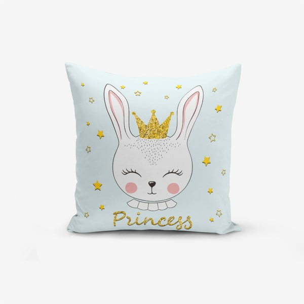 Obliečka na vankúš s prímesou bavlny Minimalist Cushion Covers Princess Rabbit, 45 × 45 cm