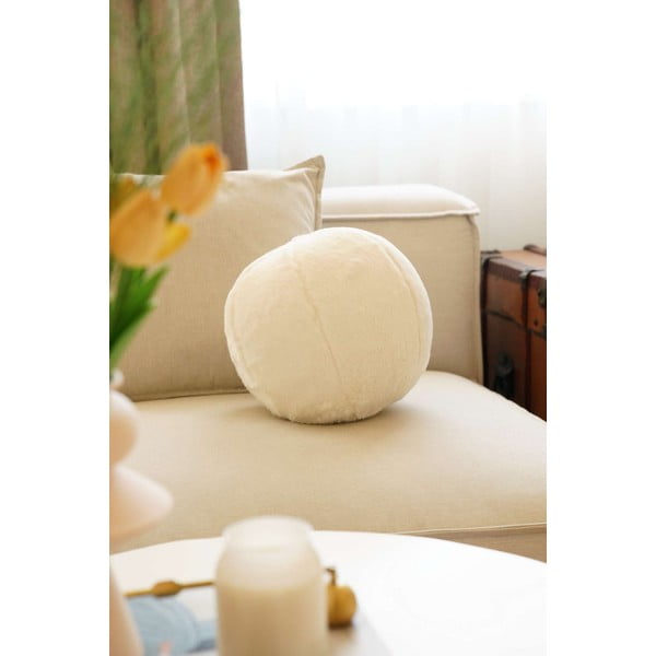 Dekoračný vankúš z mikroplyšu ø 25 cm Top – Mioli Decor-image-3