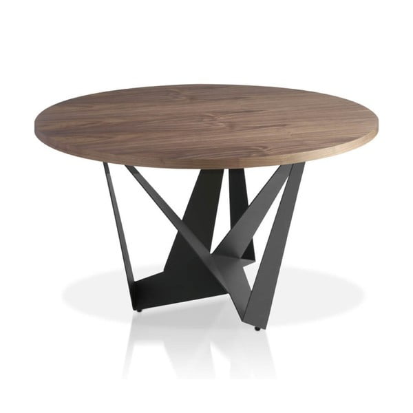 Čierny jedálenský stôl Ángel Cerdá Manolo, Ø 150 cm