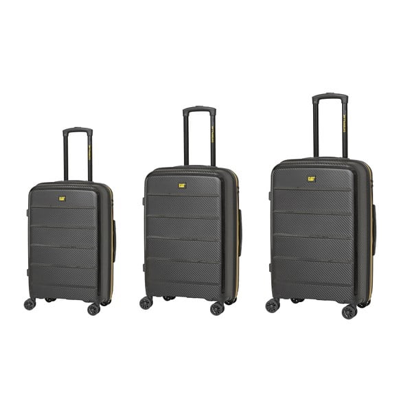 Súprava cestovných kufrov 3 ks Cargo CoolRack – Caterpillar