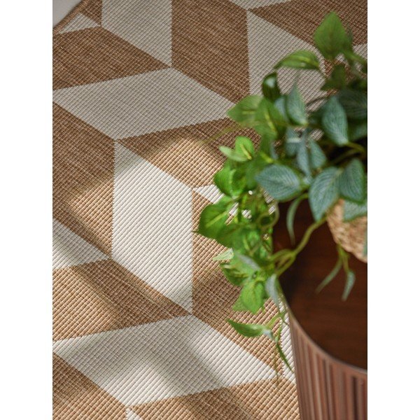 Krémovobiely/v prírodnej farbe vnútorný a vonkajší koberec 120x170 cm Haringey Terrick – Ted Baker-image-2