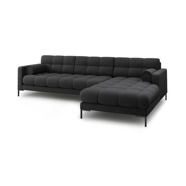 Tmavosivá rohová pohovka (pravý roh) Bali – Cosmopolitan Design-image-4