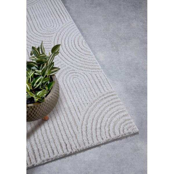 Krémovobiely behúň 80x240 cm Chappe Cream White – Elle Decoration-image-2